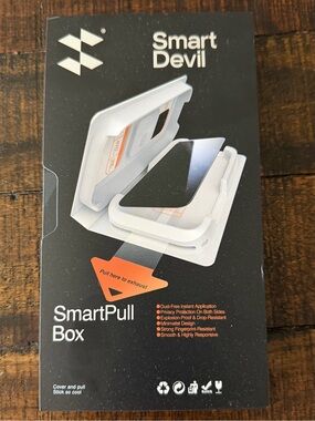 SmartPull Box Screen Protector Case - White